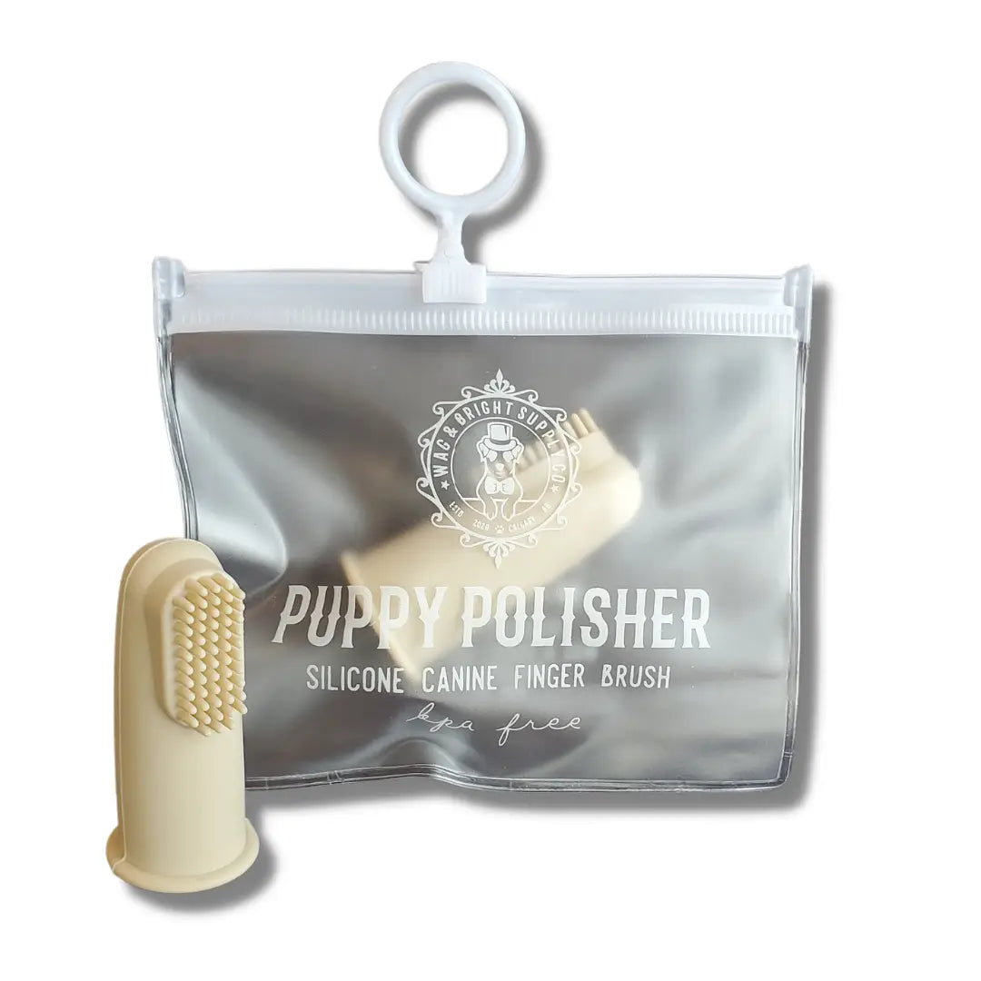 Doigtier en silicone Puppy Polisher (taille unique)