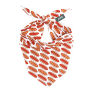 Bandana motif hot dog