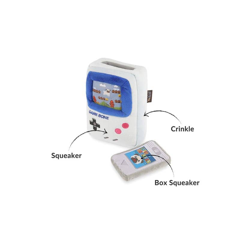 Peluche pour chien Game Boy