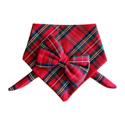 Bandana pour chien Tartan