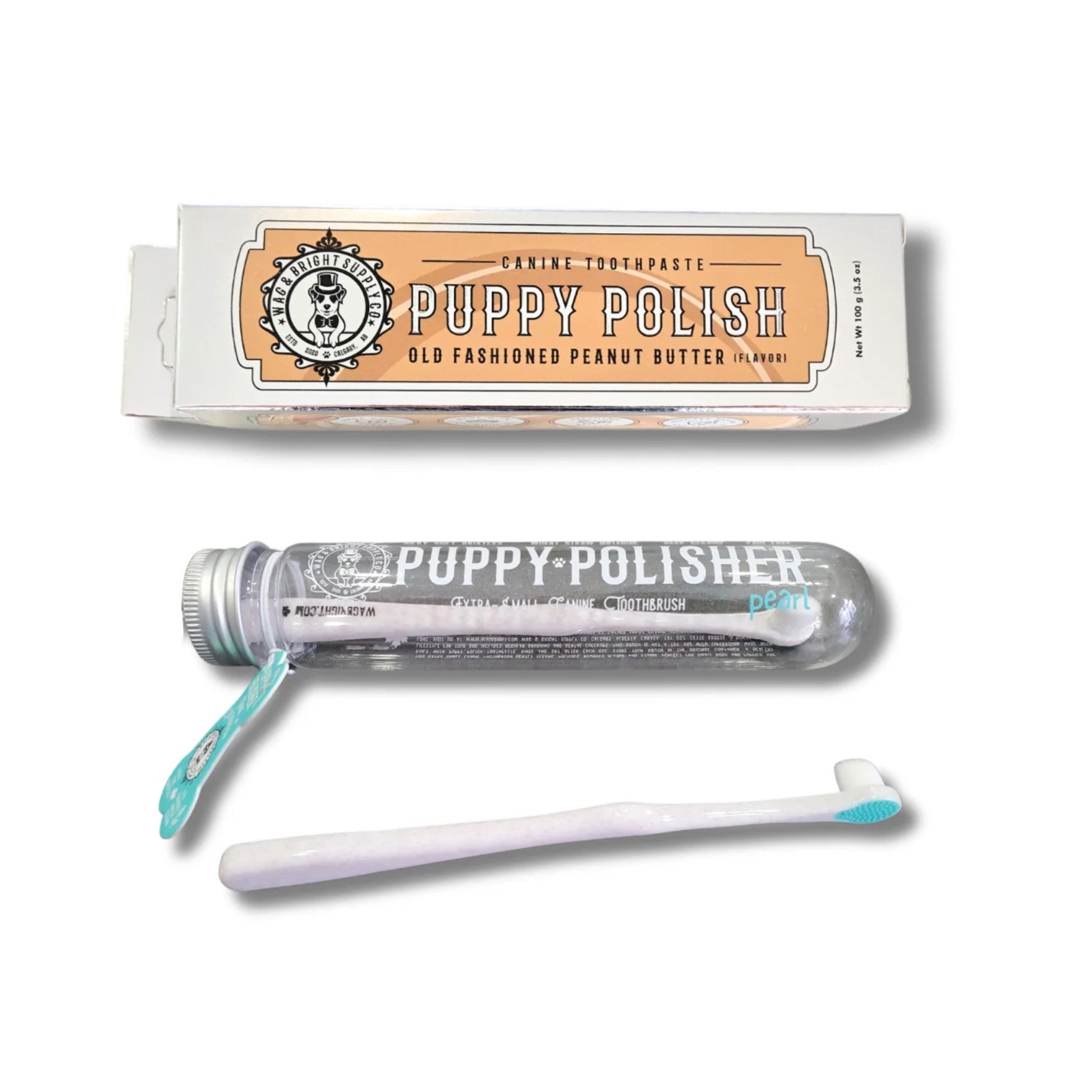 Dentifrice Puppy Polish au beurre de cacahuète