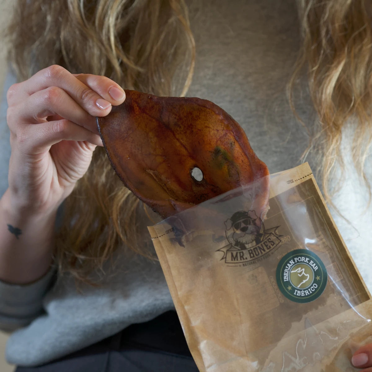 Oreille de porc entière