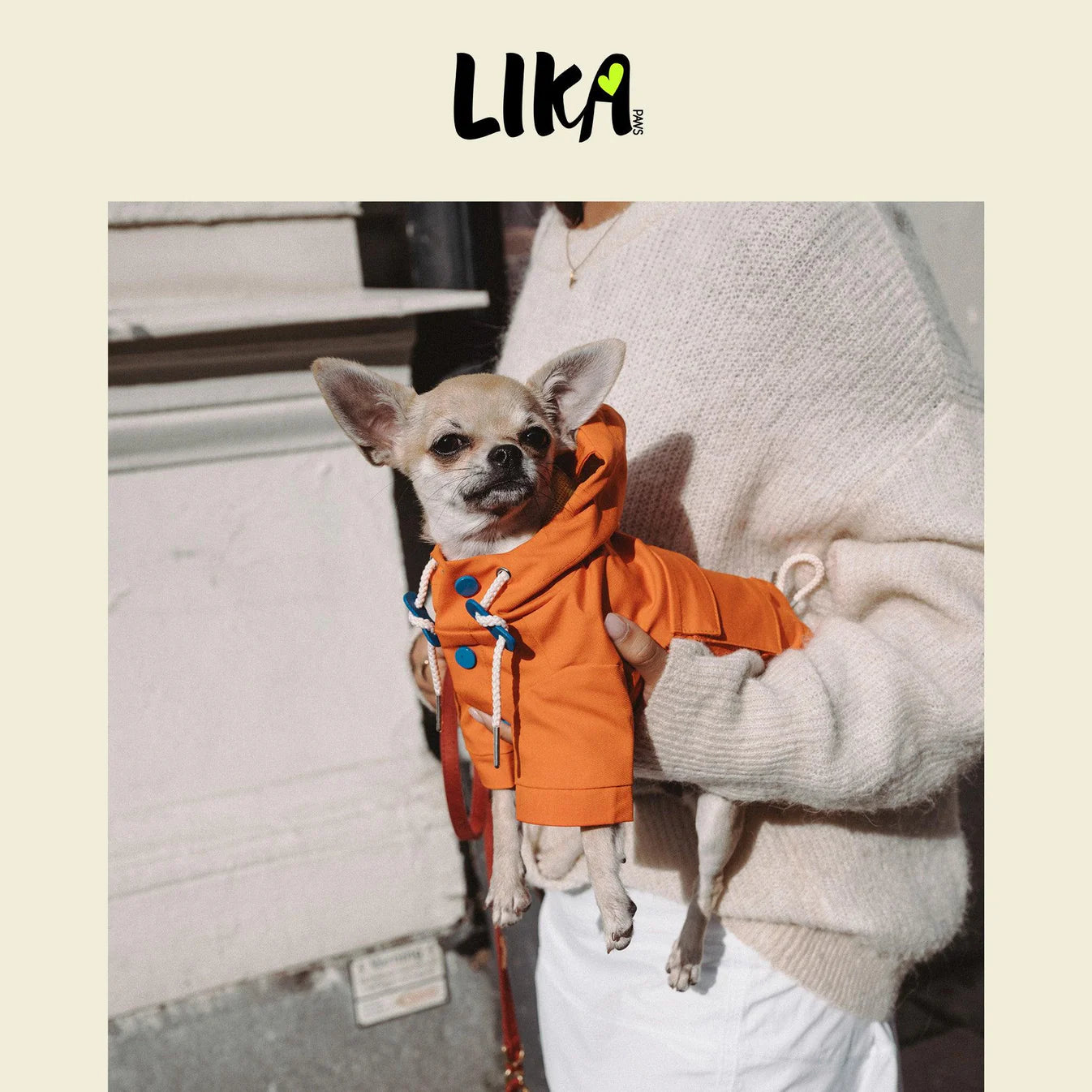 Imperméable orange All Day Function Coat